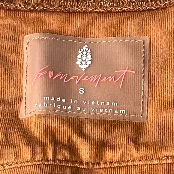 Free People Movement Hot Shot Onesie Toasted Coconut SMALL - Picture 10 of 11